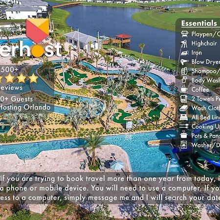 C - New 4 Bedroom Home - 5 Miles To Disney - Free Water Park - Private Pool 基西米 外观 照片