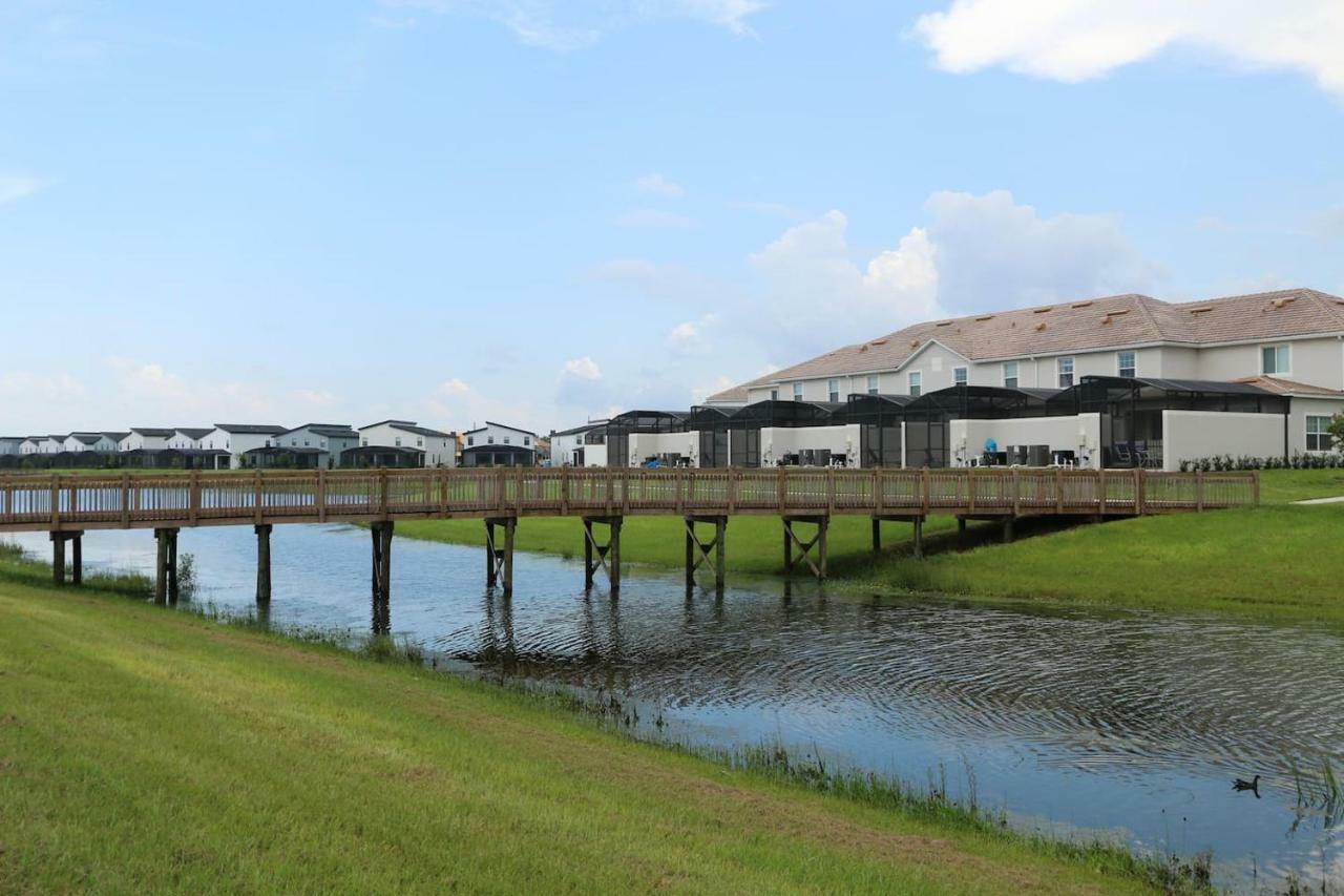 C - New 4 Bedroom Home - 5 Miles To Disney - Free Water Park - Private Pool 基西米 外观 照片