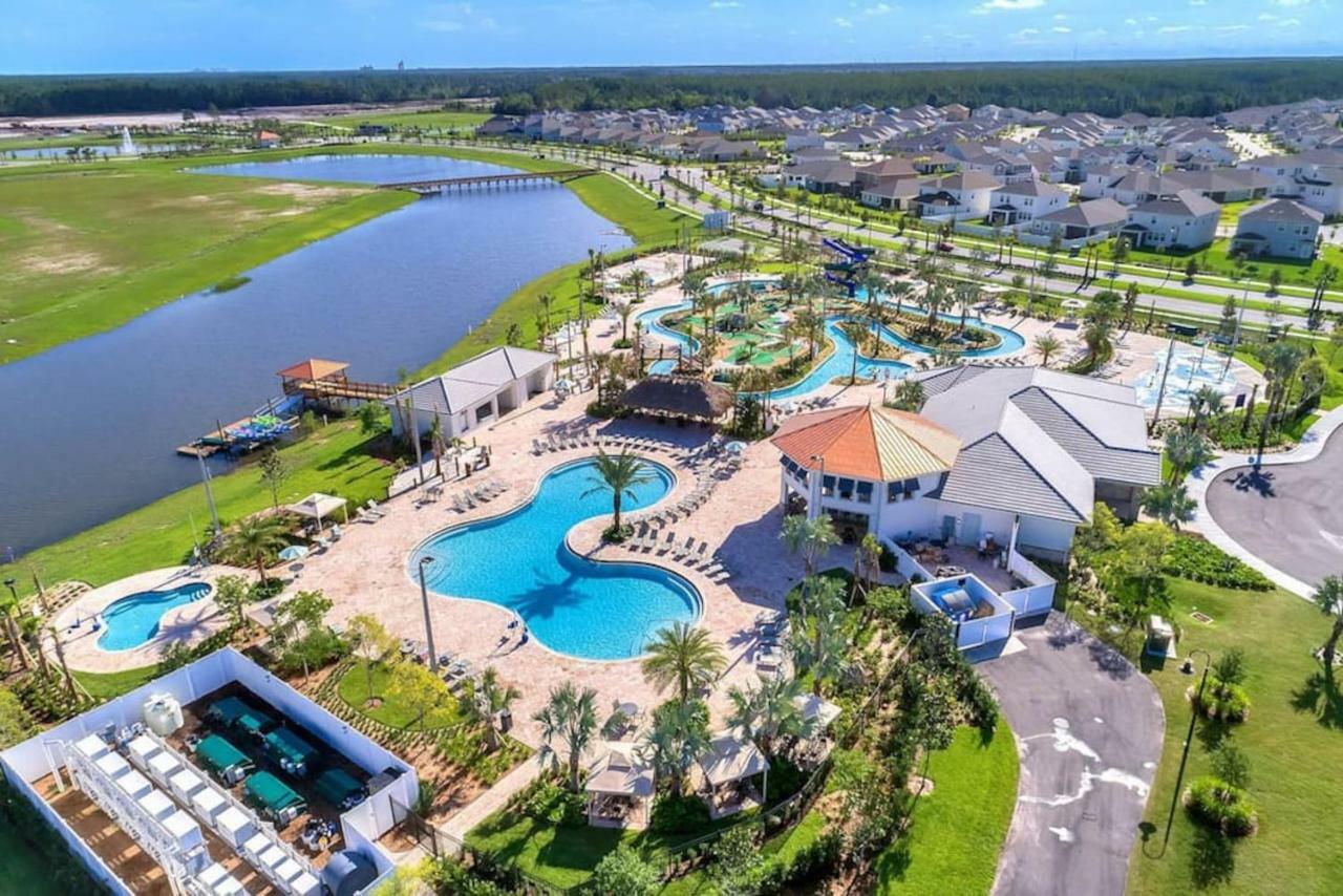 C - New 4 Bedroom Home - 5 Miles To Disney - Free Water Park - Private Pool 基西米 外观 照片