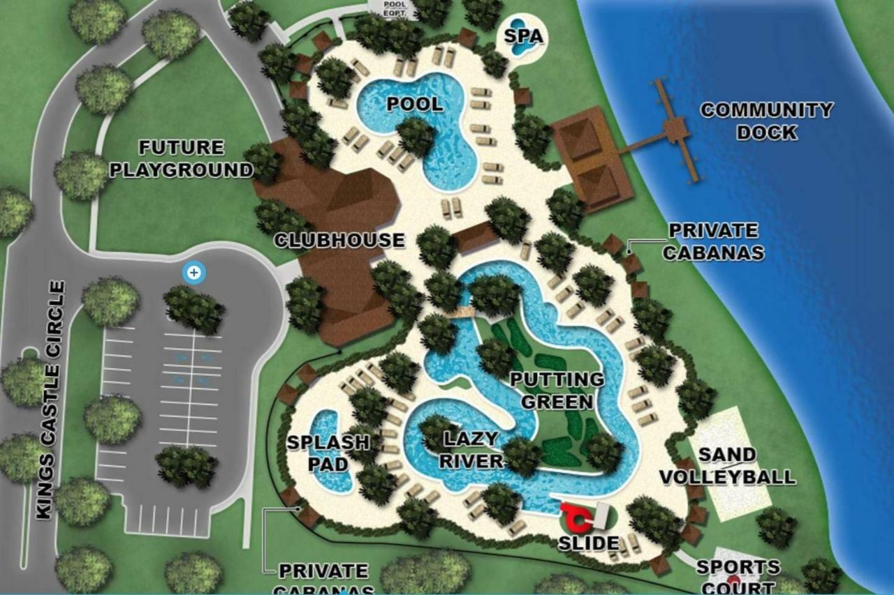 C - New 4 Bedroom Home - 5 Miles To Disney - Free Water Park - Private Pool 基西米 外观 照片